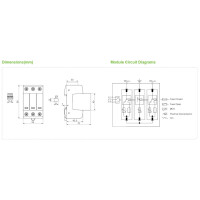 Suntree DC Überspannungsschutz SUP2H1-PV 3-polig 2