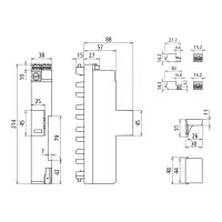 DEHNshield Kombi-Ableiter 3-polig 230V 2