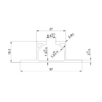 PrimeSolar Trapezblechschiene 300 mm (2 Stk.) 2