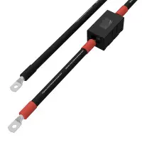 1,5m 16mm² Batteriekabel mit MIDI-Sicherungshalter Schr