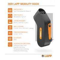 Lapp Mobility E-Auto Ladeadapter EV-MOBILITY DOCK Typ 2, 2,3
