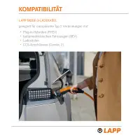 Lapp Mobility 5m Spiralkabel E-Auto EV-TYP2, 11 kW/20 A, 3-P