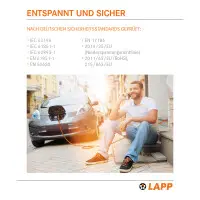Lapp Mobility 3m Ladekabel E-Auto Typ 2, bis zu 22 kW 6