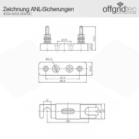 Victron ANL-Fuse Sicherung Halter 2
