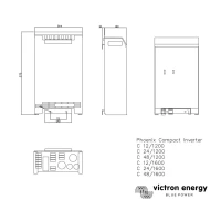 Victron Phoenix Inverter C12/1600 - 12V 230V 1300W 3000W 2