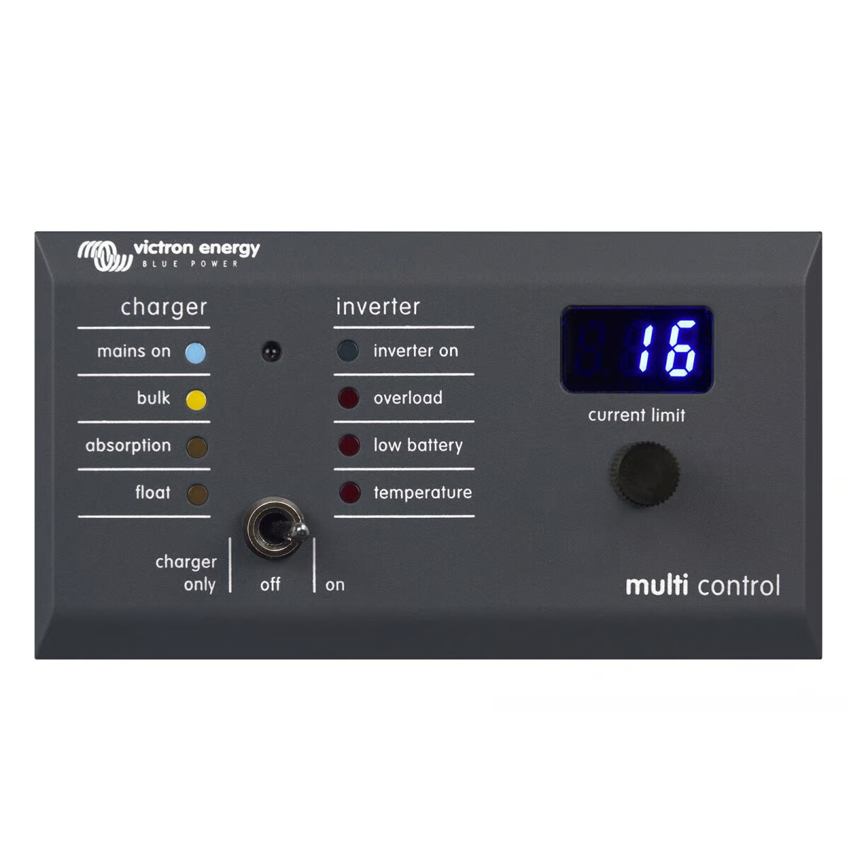 AM Solar Victron Digital Multi Control 200/200A GX – Bedienpanel Für Multis & Quattros, PowerControl & Power Assist