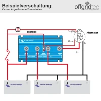 Victron Argodiode 160-2AC 160A 2 Batterien Trenndiode 3