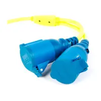 Victron Splitter 16A 250V CEE Stecker auif 2x CEE Kupplung 2