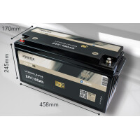 FORSTER 100Ah 25,6V Lithium Fishing Batterie BMS Smart Bluet