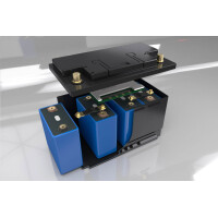 FORSTER 100Ah 12,8V LiFePO4 Premium Untersitz-Batterie 200A-