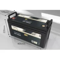 FORSTER 100Ah 25,6V LiFePO4 Premium Batterie 200A-BMS-2.0 25
