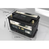 FORSTER 100Ah 12,8V LiFePO4 Premium Batterie 200A-BMS-2.0 50