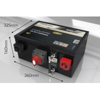 FORSTER 200Ah 12,8V LiFePO4 Premium Batterie 200A-BMS-2.0 50