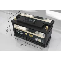 FORSTER 150Ah 12,8V LiFePO4 Premium Batterie 200A-BMS-2.0 Du