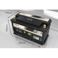 FORSTER 150Ah 12,8V LiFePO4 Premium Batterie 200A-BMS-2.0 50