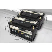 FORSTER 300Ah 12,8V LiFePO4 Premium Batterie 400A-BMS-2.0 38