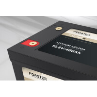 FORSTER 480Ah 12,8V LiFePO4 Premium Batterie 300A-BMS-2.1 61