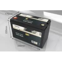 FORSTER 180Ah 12,8V LiFePO4 Premium Batterie 200A-BMS-2.0 50