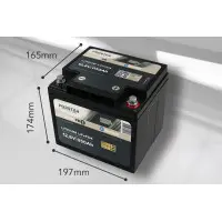 FORSTER 50Ah 12,8V LiFePO4 Standard Batterie 50A-BMS Smart B