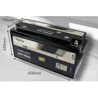 FORSTER 100Ah 25,6V LiFePO4 Standard Batterie 100A-BMS Smart