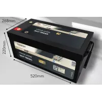 FORSTER 100Ah 38,4V LiFePO4 Standard Batterie 100A-BMS Smart