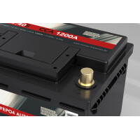 FORSTER 40Ah 12,8V LiFePO4 Starter-Batterie Heavy Duty 1000A