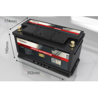 FORSTER 110Ah 12,8V LiFePO4 Starter-Batterie Heavy Duty 2200