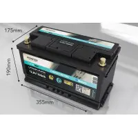 FORSTER 100Ah 12,8V LiFePO4 Standard Batterie 100A-BMS Smart
