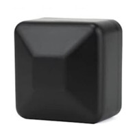 RAILON-S Endkappe Schwarz 40x40mm
