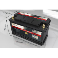 FORSTER 70Ah 25,6V LiFePO4 Starter-Batterie Heavy Duty 1150A