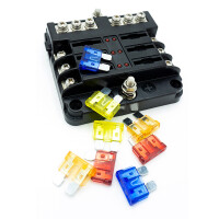 WATTSTUNDE® Plus Distributor 6 mit je 2 x 5 A, 10 A, 15 