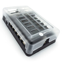 WATTSTUNDE® Plus Distributor 12 mit je 4 x 5 A, 10 A, 15