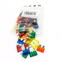 WATTSTUNDE® F-P1 Flachsicherung Paket mit je 10 x 5 A, 1
