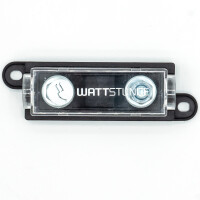 WATTSTUNDE® Sicherungshalter FH-M1 transparent für 
