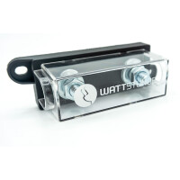 WATTSTUNDE® Sicherungshalter FH-M1 transparent für 