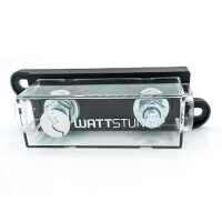 WATTSTUNDE® Sicherungshalter FH-M1 transparent für 
