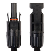 WATTSTUNDE® MC4 auf MC4 Flachbandkabel 50 cm 3