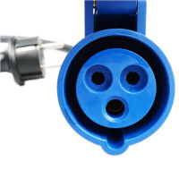 WATTSTUNDE® CEE-Adapterkabel CEE weiblich/Schuko 50 cm, 