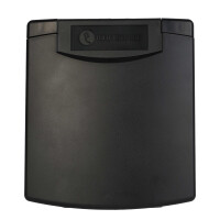 WATTSTUNDE® CEE-Einbausteckdose schwarz mit Magnetklappe