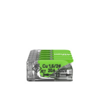 WAGO Verbindungsklemme Green Range flexibel bis 4mm² - 
