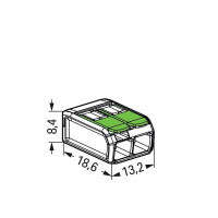 WAGO Verbindungsklemme Green Range flexibel bis 4mm² - 