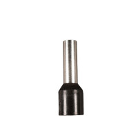 WATTSTUNDE® Aderendhülse 6 mm² schwarz 25 Stk.