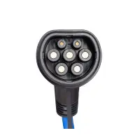 EV Ladekabel 7,5m / 22kW / 3x32A / 3-phasig / Typ2-Typ2 / bl