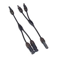 MC4 Y Stecker und Buchse Set flexi für Photovoltaik Sol