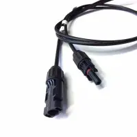 Anschlusskabel Set +/- 4mm² schwarz 2 x 10 m mit MC4 St