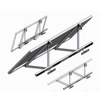 Balkonhalterung mit Aufständerung gallery