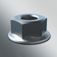 Blubase Flanschmutter M8 (10 Stk.) gallery