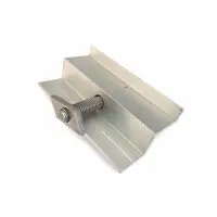 Endklemme 35 mm vormontiert mit Schraube M8x30 und Gewinderp