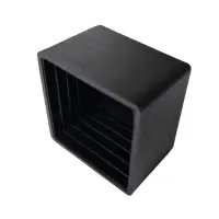 Endkappe schwarz für Profilschienen 40 x 40 1