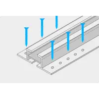 EET Schienen für Wandmontage für Solarmodule 5